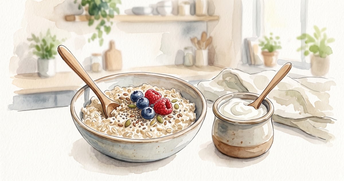 Avena y yogur griego: una alianza posible para ir al baño sin sobresaltos, según especialistas