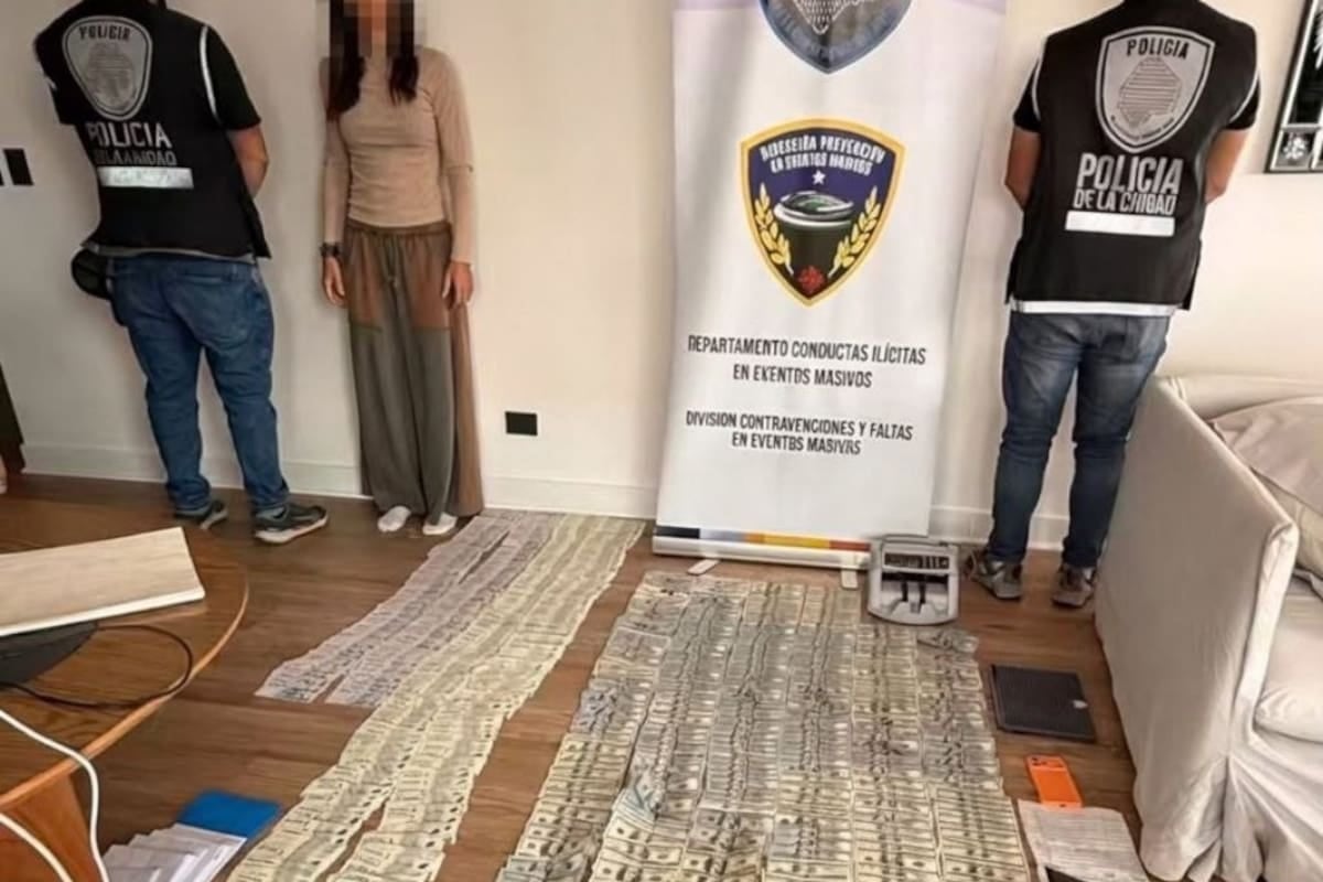 Allanamiento en Vicente López por presunta reventa de entradas: secuestran más de nueve millones de pesos y casi 57 mil dólares