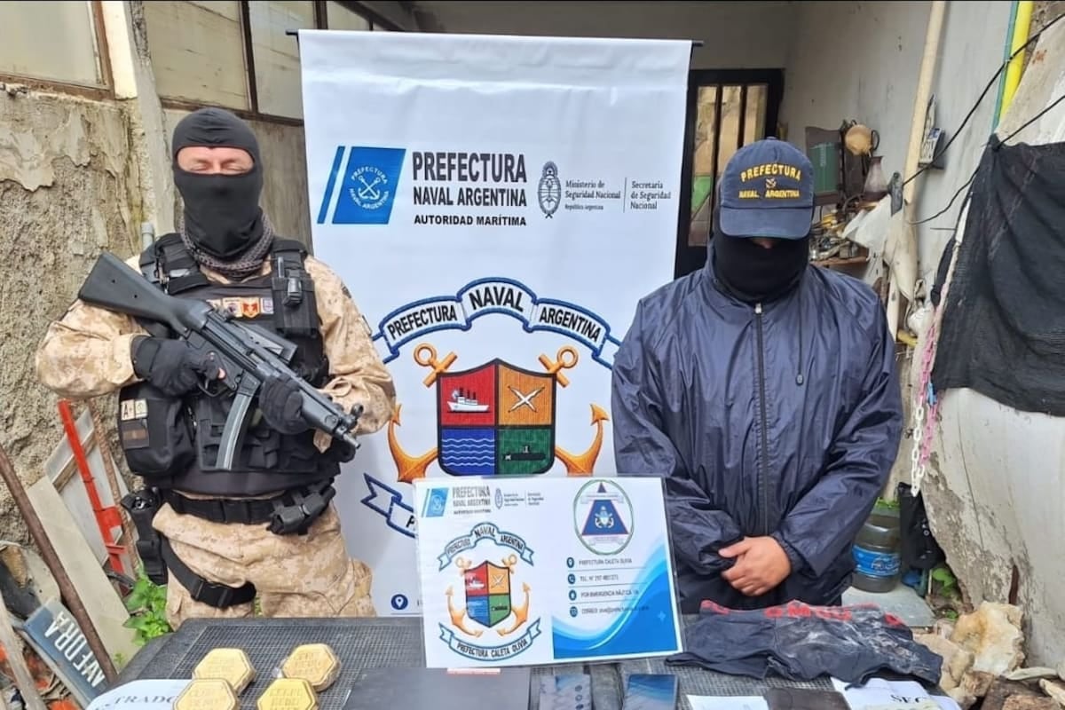 Diez kilos de oro dentro de un tanque de inodoro: el hallazgo que sacude a Caleta Olivia