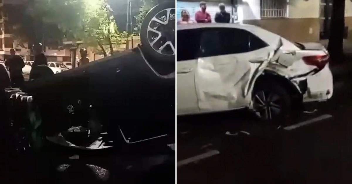 Volcó en Alberdi tras manejar con 1,79 gramos de alcohol en sangre y terminó detenida