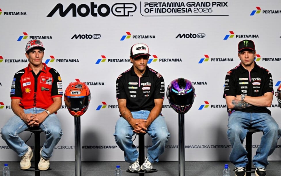 Aprilia se mira al espejo y se pregunta si llega sola o en fila india al título de MotoGP