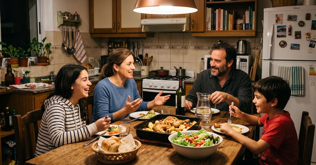 La mesa como escuela: por qué compartir la comida en familia cambia lo que los chicos comen