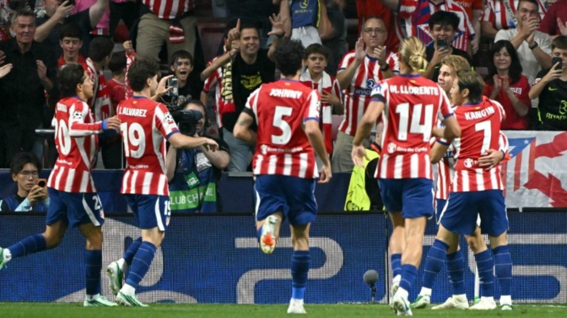 El Atleti de Simeone se sacó la mufa europea con un 2-0 al Manchester United en el Metropolitano