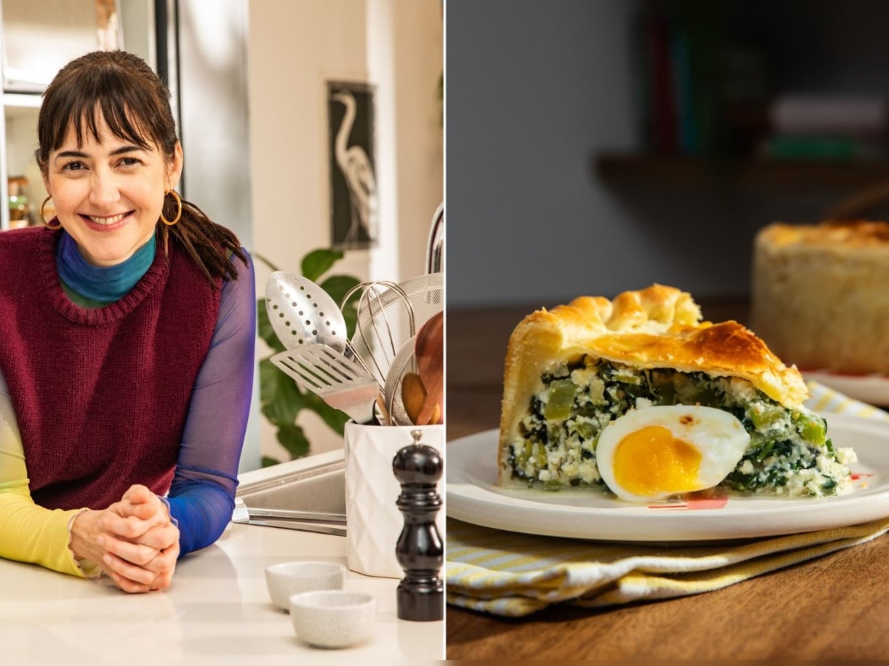 La fórmula para que la tarta salada no te quede con la masa sopa: los trucos de Ximena Sáenz que cambian todo