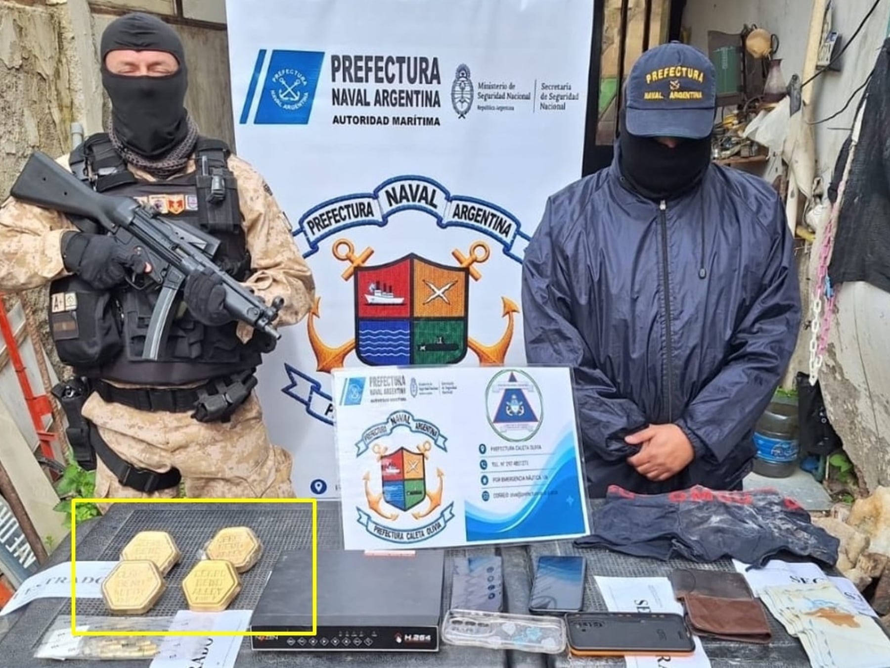 El misterio de los supuestos lingotes de oro en el caso García: eran aleación industrial usada en radioterapia