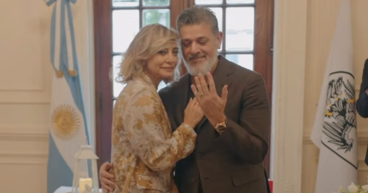 Andrea Ghidone y Pablo Otero dijeron "sí" por civil y ya calientan motores para la fiesta del 24 de octubre
