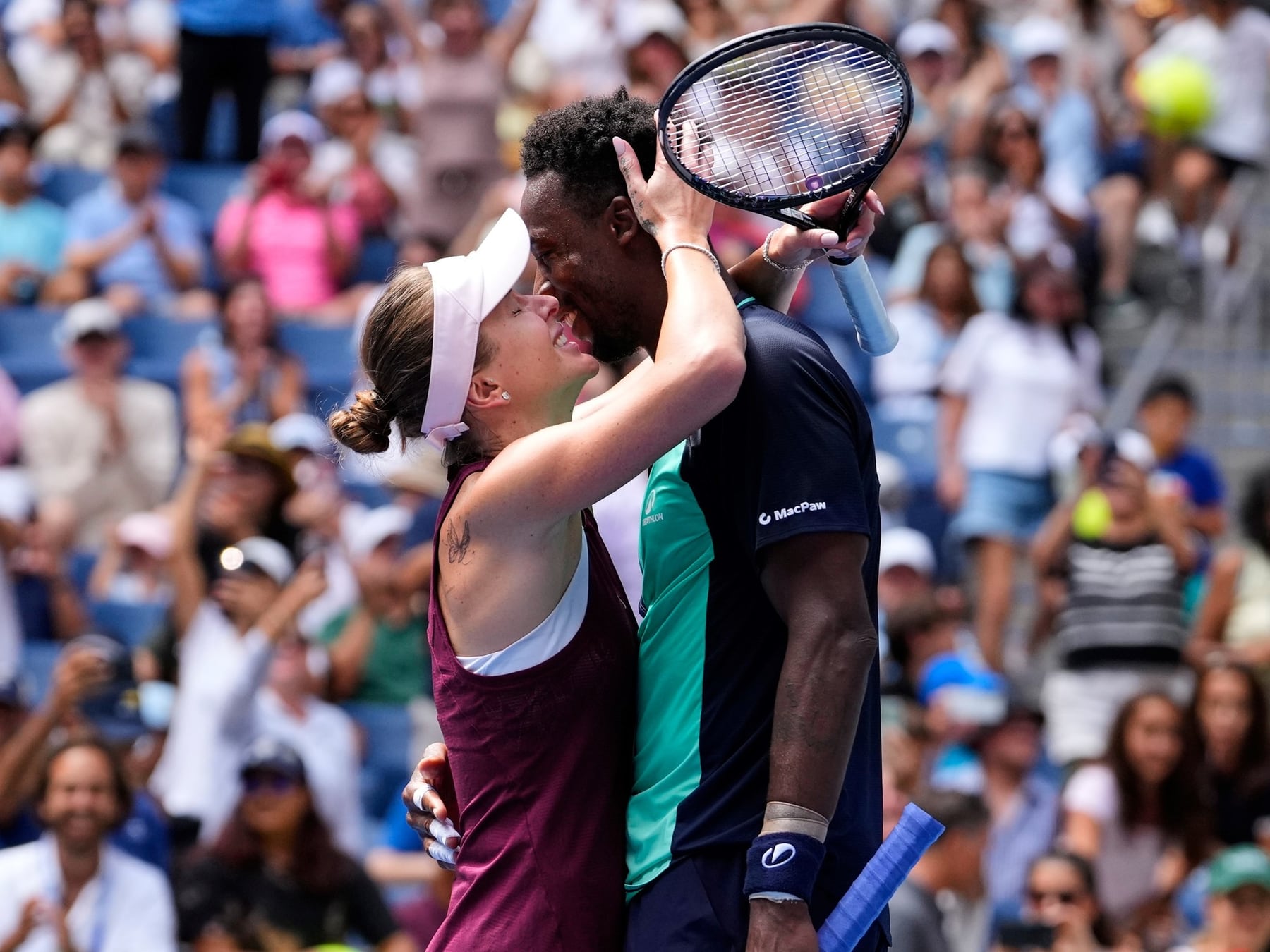 Svitolina dice basta y se separa de Monfils: la guerra le pasó la factura emocional