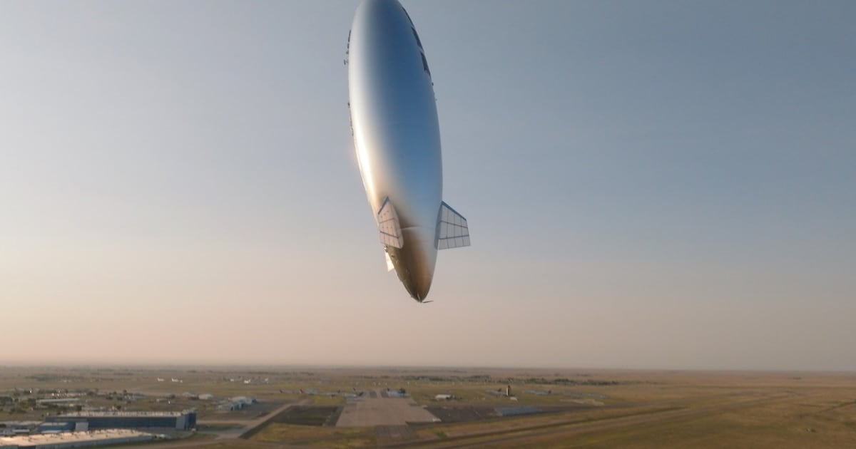 Un dirigible a 17 kilómetros de altura hizo de torre celular sobre una isla japonesa durante una semana entera