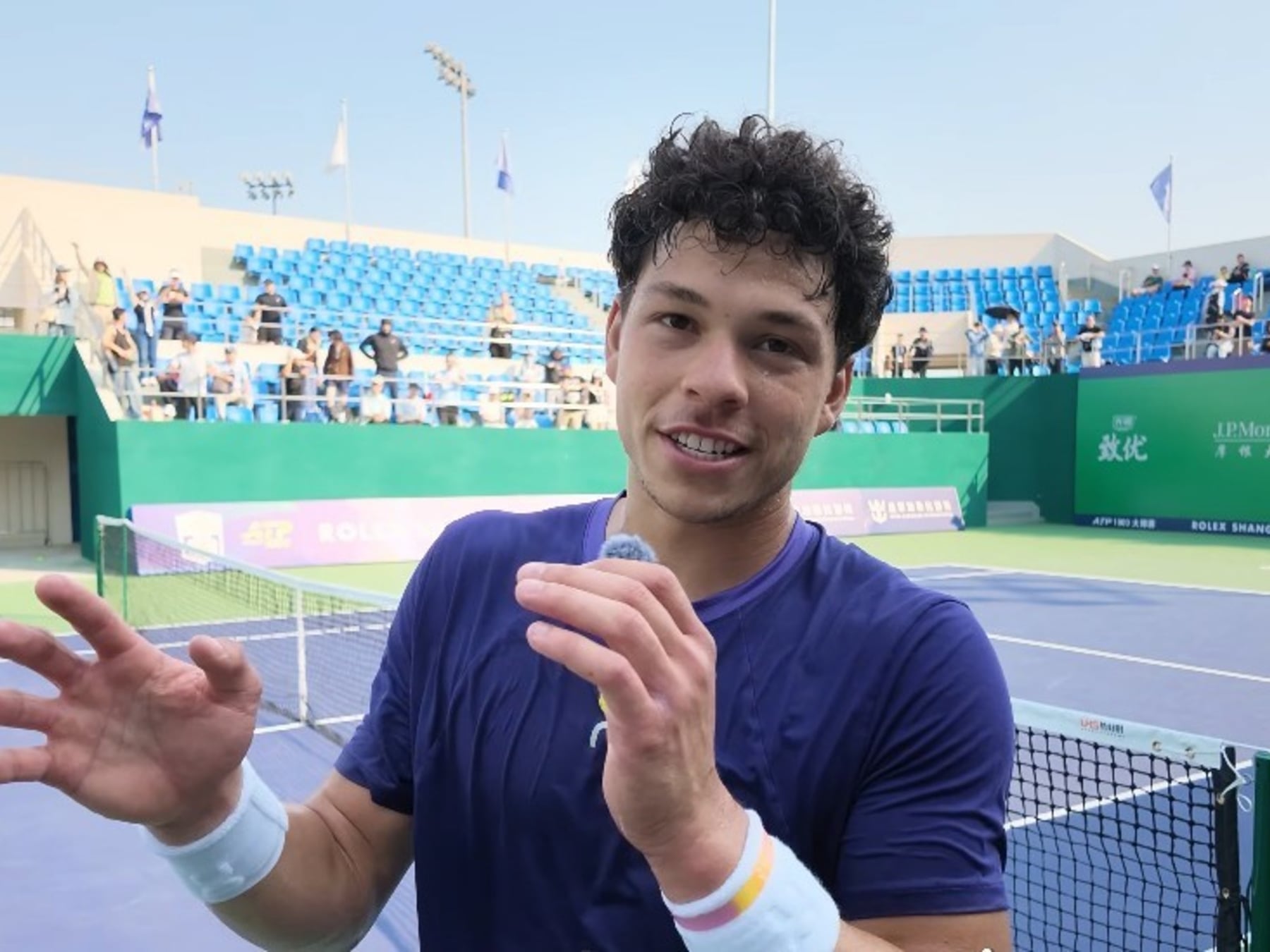Shelton se hizo el pícaro en Shanghái y le tiró flores a Buenos Aires: quiere venir al Argentina Open