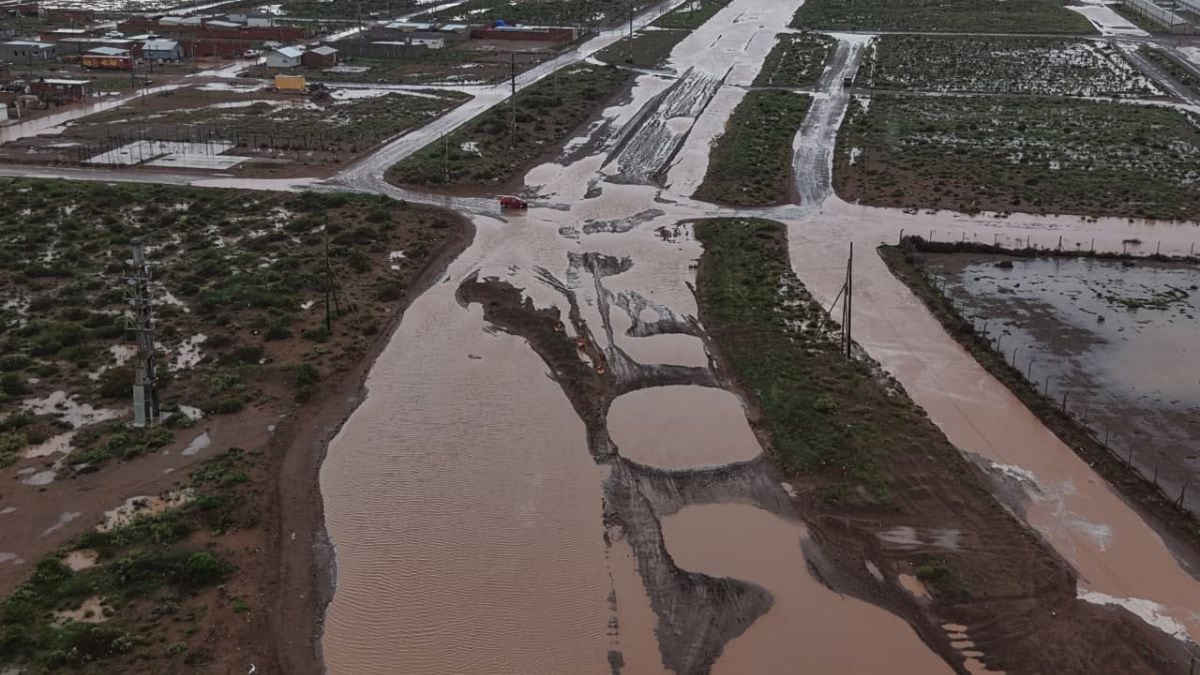 Añelo activó un refugio y assistedió a 25 familias tras la tormenta