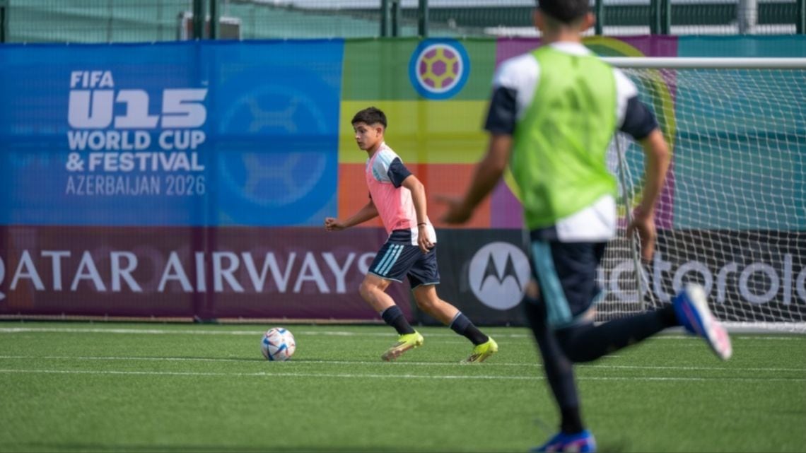 Argentina face al Mundial Sub 15 con una maratón de cinco partidos